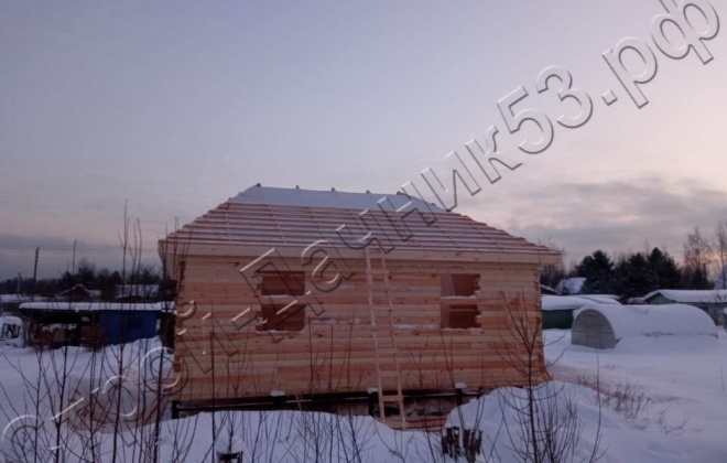 4 Брусовой дом ОД-9 8Х8, 64 м², Ленинградская область, Кировский район, поселок Апраксин (8)